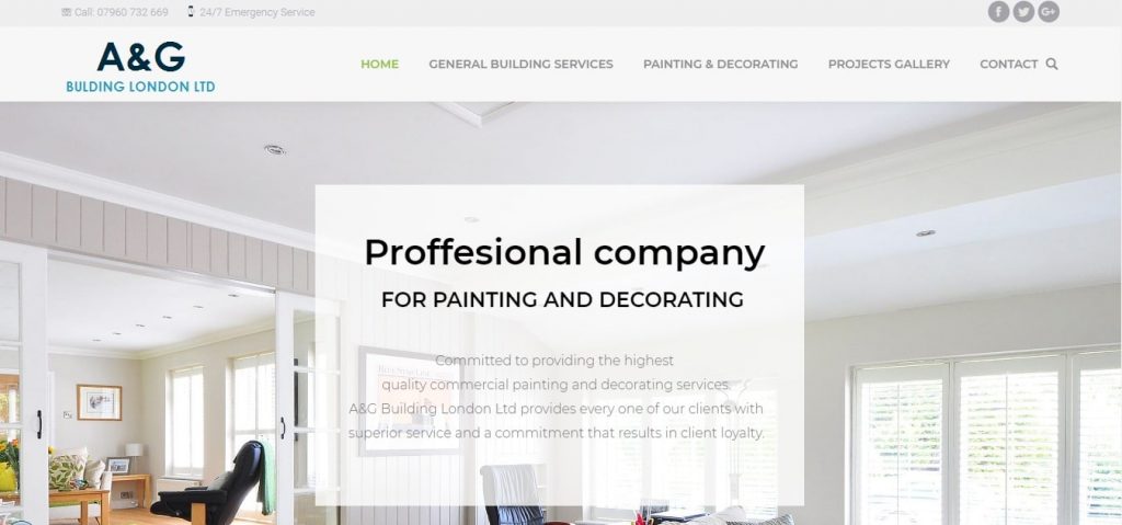 Building services London – Web development London