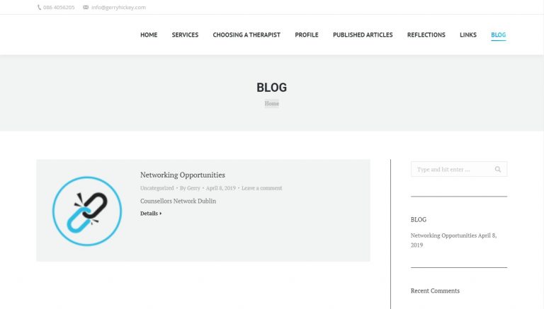Blog Website design London