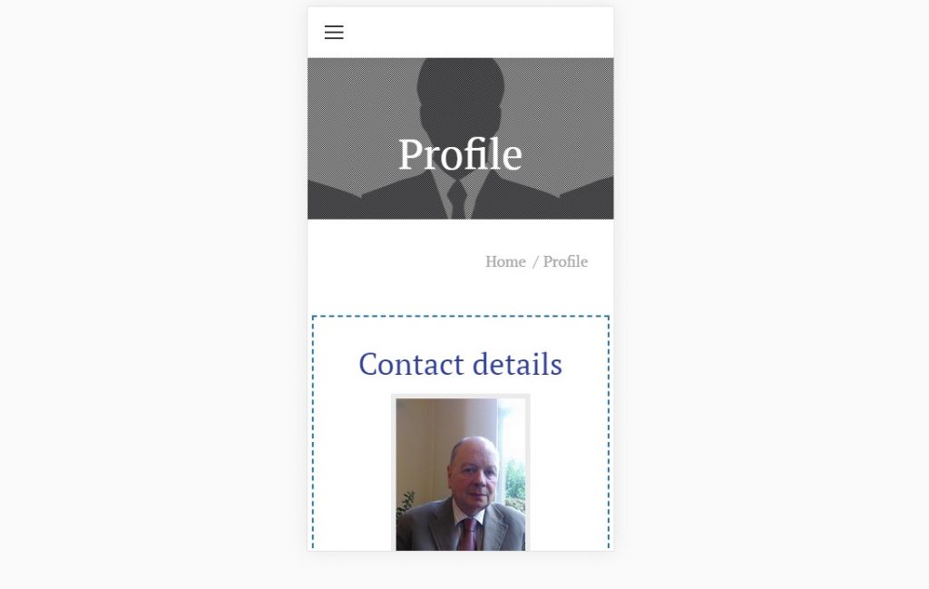 Psychologist Dublin Ireland  – mobile – Web design company London