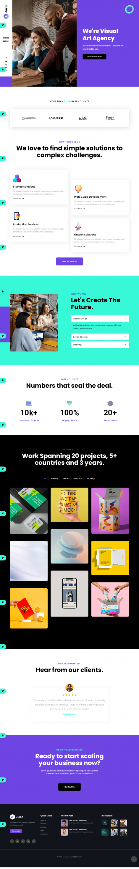 Creative web design agency London-min