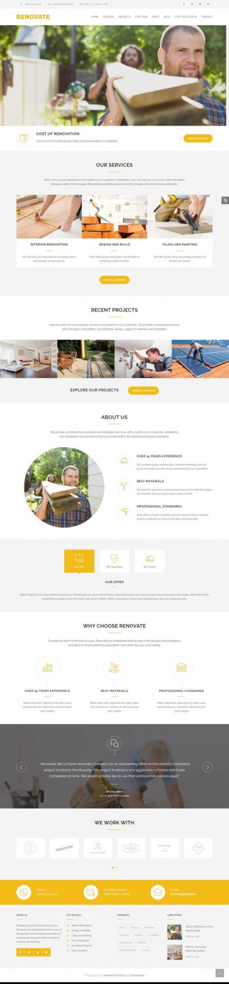 Seo web design agency - Long image