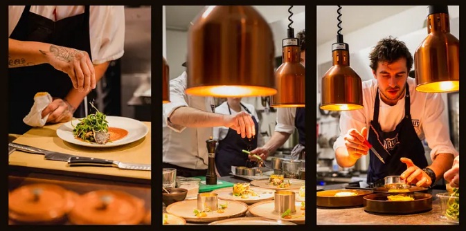 Advertising a restaurant